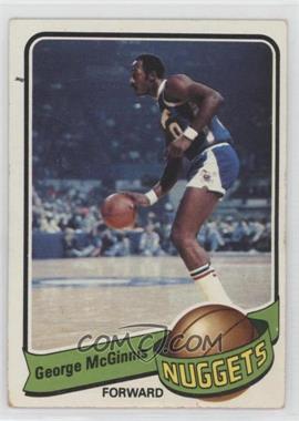 1979-80 Topps - [Base] #125 - George McGinnis [Good to VG‑EX]