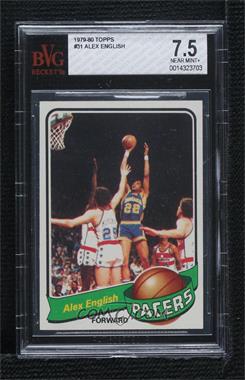 1979-80 Topps - [Base] #31 - Alex English [BVG 7.5 NEAR MINT+]