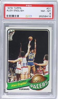 1979-80 Topps - [Base] #31 - Alex English [PSA 8 NM‑MT]