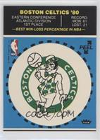 Boston Celtics (Blue; Cartoon Back - 1980 World Champions)