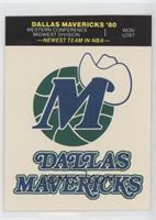 Dallas Mavericks (Cartoon Back - Newest NBA Team)