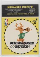 Milwaukee Bucks (Yellow; Puzzle Back)