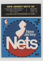 New Jersey Nets (Blue; Puzzle Back) [Good to VG‑EX]