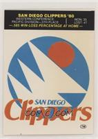 San Diego Clippers (Cartoon Back)