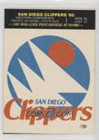 San Diego Clippers (Cartoon Back)