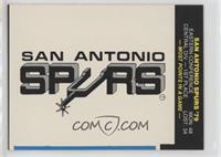 San Antonio Spurs Team (Puzzle Back)