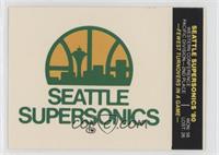 Seattle SuperSonics Team (Cartoon Back)