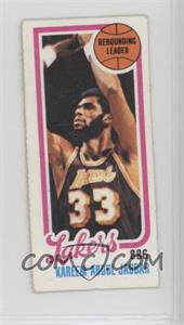 1980-81 Topps - [Base] - Separated #133 - Kareem Abdul-Jabbar