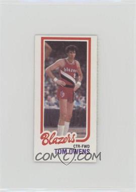 1980-81 Topps - [Base] - Separated #201 - Tom Owens