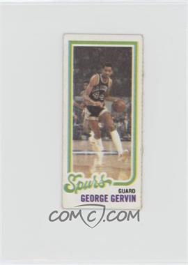 1980-81 Topps - [Base] - Separated #208 - George Gervin [Good to VG‑EX]