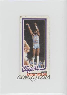 1980-81 Topps - [Base] - Separated #221 - Brian Taylor [Good to VG‑EX]