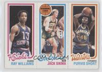 Ray Williams, Jack Sikma, Purvis Short