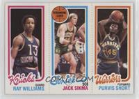 Ray Williams, Jack Sikma, Purvis Short