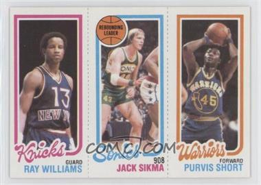 1980-81 Topps - [Base] #100-225-173 - Ray Williams, Jack Sikma, Purvis Short