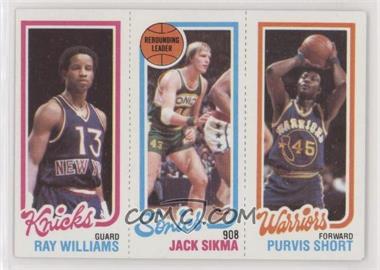 1980-81 Topps - [Base] #100-225-173 - Ray Williams, Jack Sikma, Purvis Short