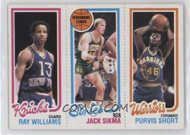 1980-81 Topps - [Base] #100-225-173 - Ray Williams, Jack Sikma, Purvis Short