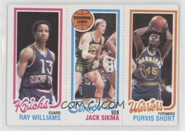 1980-81 Topps - [Base] #100-225-173 - Ray Williams, Jack Sikma, Purvis Short