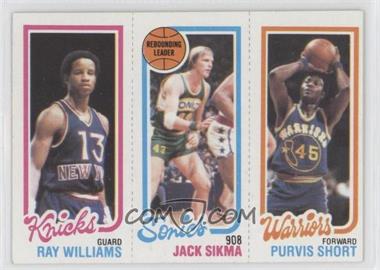 1980-81 Topps - [Base] #100-225-173 - Ray Williams, Jack Sikma, Purvis Short