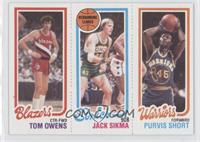 Tom Owens, Purvis Short, Jack Sikma