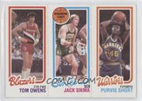 Tom Owens, Purvis Short, Jack Sikma