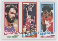 Rich Kelley, Bobby Jones, Moses Malone