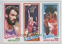 Rich Kelley, Bobby Jones, Moses Malone