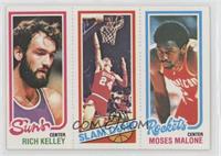 Rich Kelley, Bobby Jones, Moses Malone