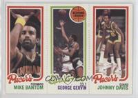 Mike Bantom, George Gervin, Johnny Davis