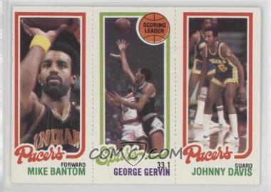 1980-81 Topps - [Base] #117-204-115 - Mike Bantom, George Gervin, Johnny Davis