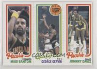 Mike Bantom, George Gervin, Johnny Davis