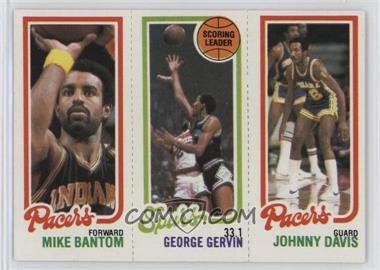 1980-81 Topps - [Base] #117-204-115 - Mike Bantom, George Gervin, Johnny Davis