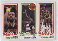 Mike Bantom, George Gervin, Johnny Davis