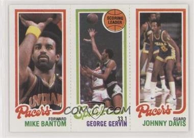 1980-81 Topps - [Base] #117-204-115 - Mike Bantom, George Gervin, Johnny Davis