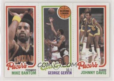 1980-81 Topps - [Base] #117-204-115 - Mike Bantom, George Gervin, Johnny Davis