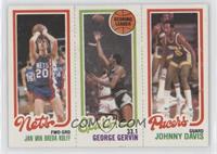 Jan Van Breda Kolff, George Gervin, Johnny Davis