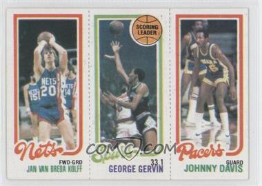 1980-81 Topps - [Base] #117-204-162 - Jan Van Breda Kolff, George Gervin, Johnny Davis