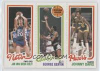 Jan Van Breda Kolff, George Gervin, Johnny Davis