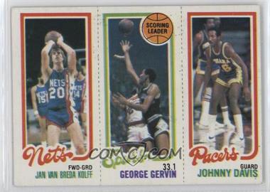 1980-81 Topps - [Base] #117-204-162 - Jan Van Breda Kolff, George Gervin, Johnny Davis