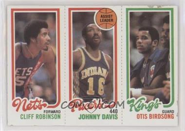 1980-81 Topps - [Base] #125-114-161 - Cliff Robinson, Johnny Davis, Otis Birdsong [Good to VG‑EX]