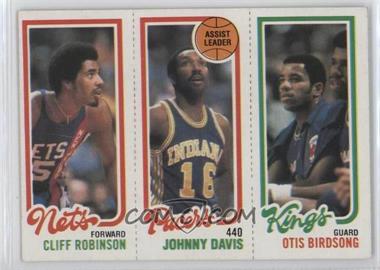 1980-81 Topps - [Base] #125-114-161 - Cliff Robinson, Johnny Davis, Otis Birdsong