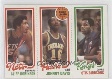 1980-81 Topps - [Base] #125-114-161 - Cliff Robinson, Johnny Davis, Otis Birdsong [Good to VG‑EX]