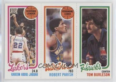 1980-81 Topps - [Base] #126-93-132 - Kareem Abdul-Jabbar, Robert Parish, Tom Burleson