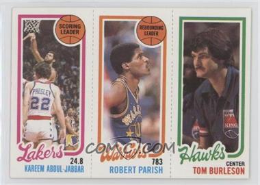 1980-81 Topps - [Base] #126-93-132 - Kareem Abdul-Jabbar, Robert Parish, Tom Burleson