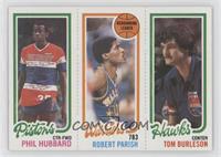 Phil Hubbard, Robert Parish, Tom Burleson