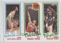 Gus Williams, Reggie Theus, Reggie King