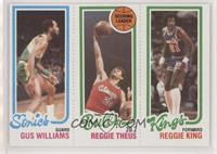 Gus Williams, Reggie Theus, Reggie King