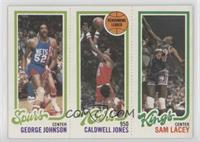 Sam Lacey, Caldwell Jones, George Johnson