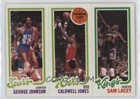 Sam Lacey, Caldwell Jones, George Johnson