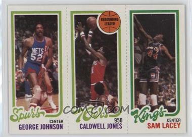 1980-81 Topps - [Base] #129-175-156 - Sam Lacey, Caldwell Jones, George Johnson