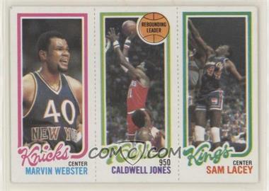 1980-81 Topps - [Base] #129-175-172 - Marvin Webster, Caldwell Jones, Sam Lacey